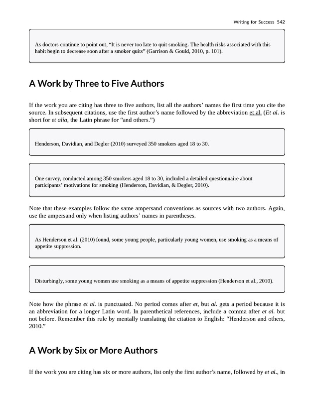 Writing for Success - Page 542