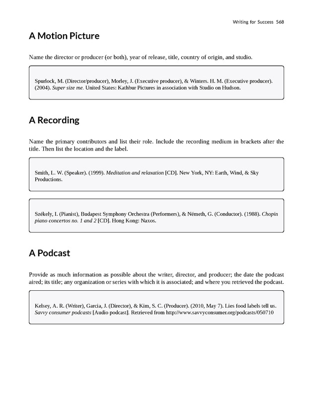 Writing for Success - Page 568