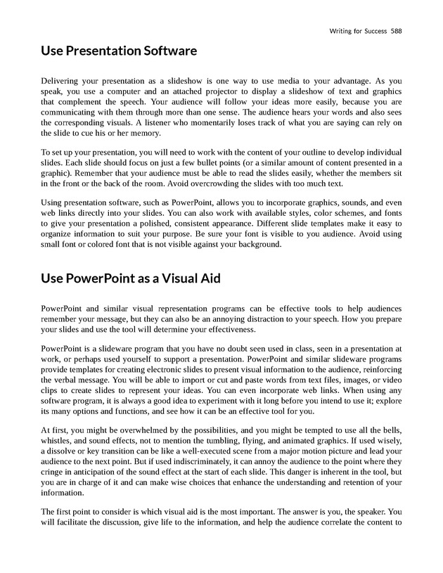 Writing for Success - Page 588