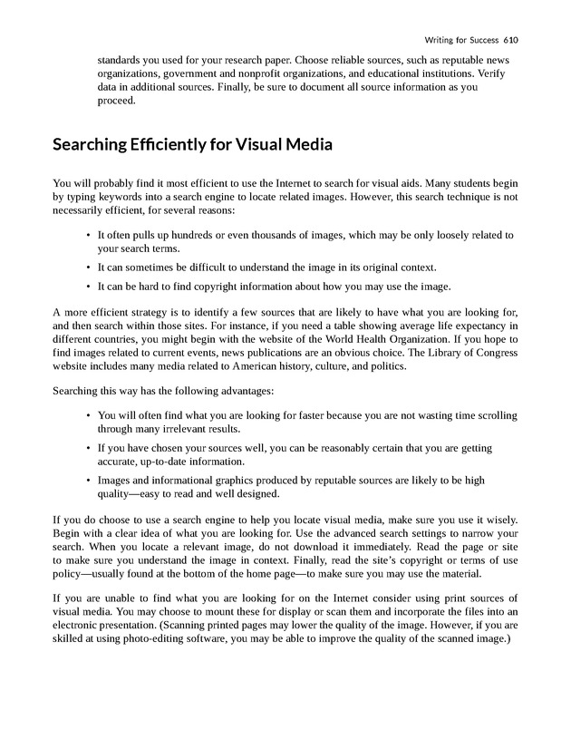 Writing for Success - Page 610
