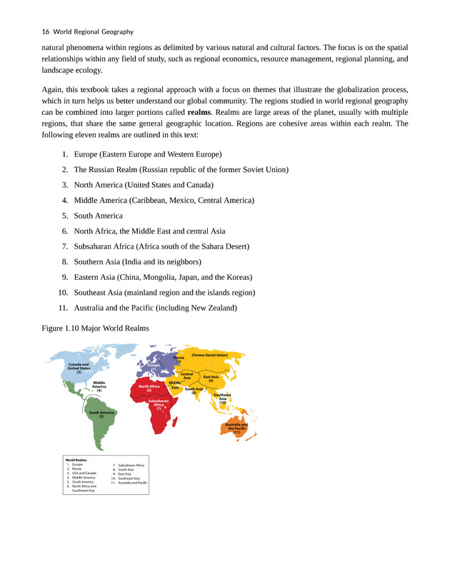 World Regional Geography - Page 16