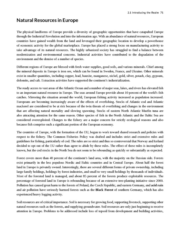 World Regional Geography - Page 71