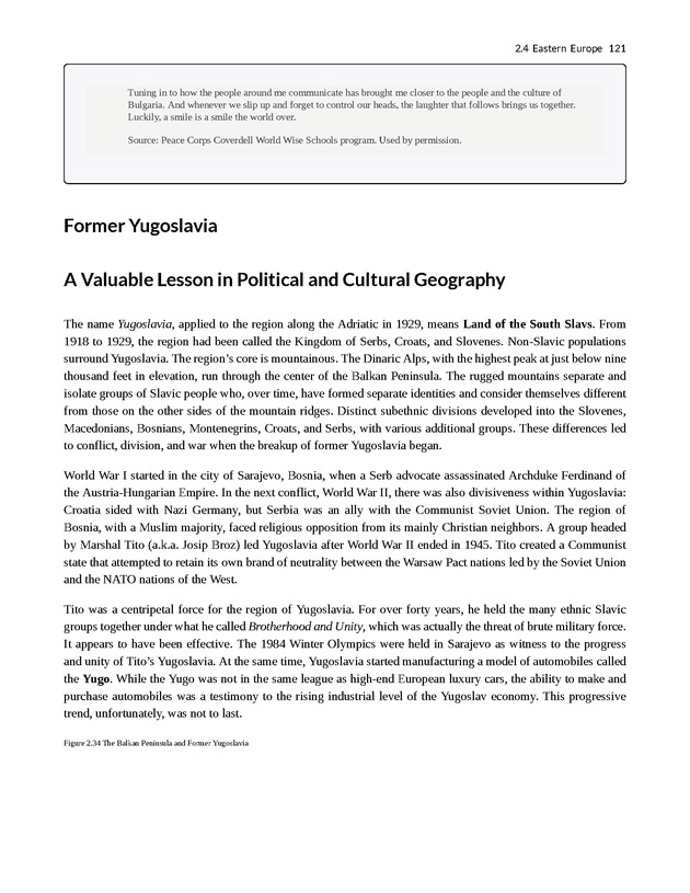 World Regional Geography - Page 121