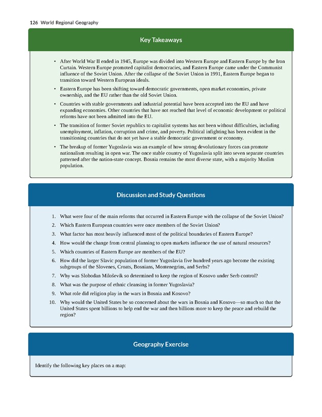 World Regional Geography - Page 126