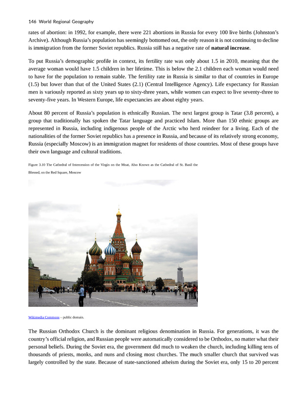 World Regional Geography - Page 146