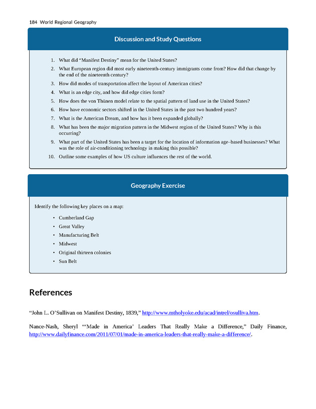 World Regional Geography - Page 184