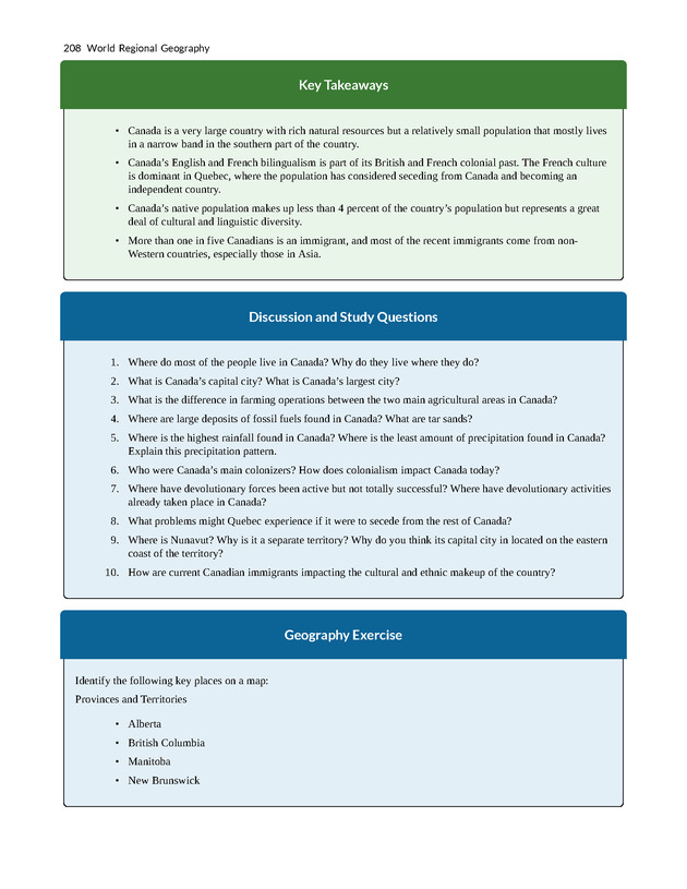 World Regional Geography - Page 208