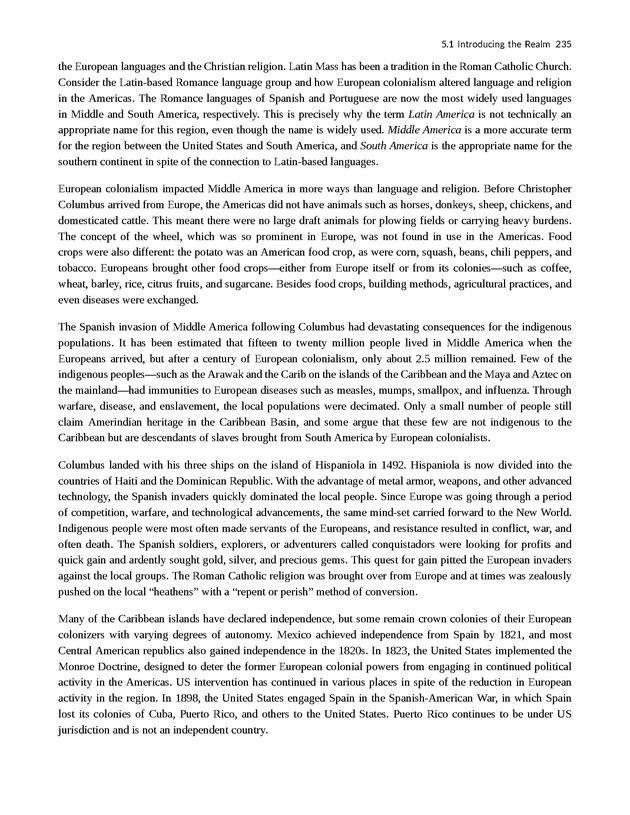 World Regional Geography - Page 235