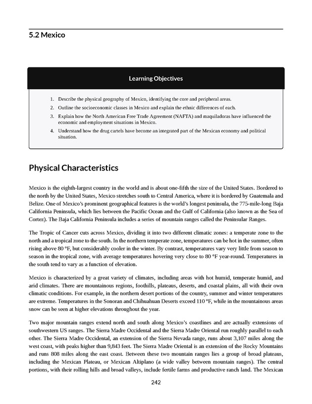 World Regional Geography - Page 242