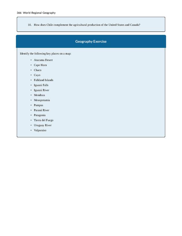 World Regional Geography - Page 366