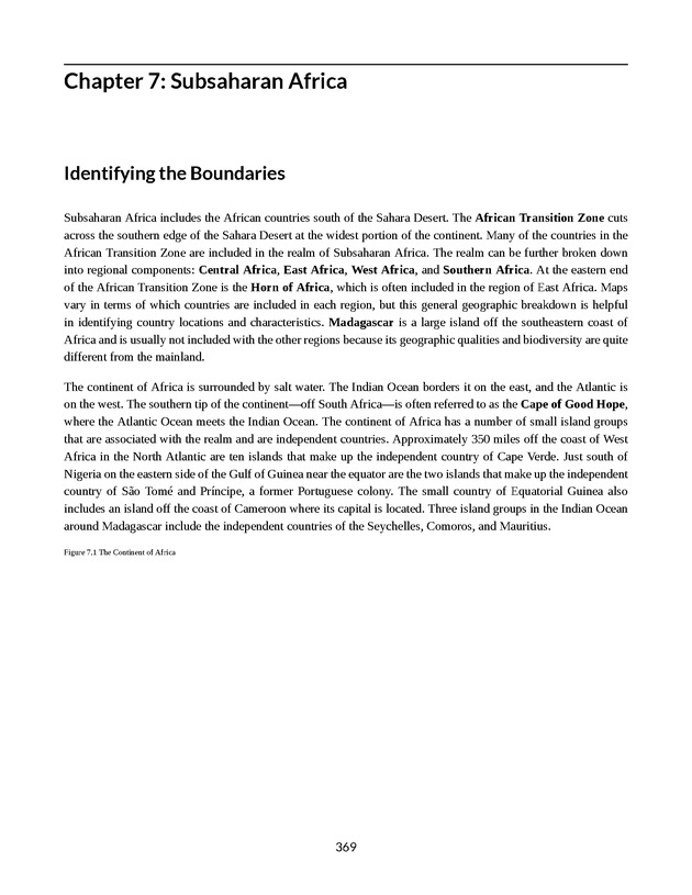 World Regional Geography - Page 369