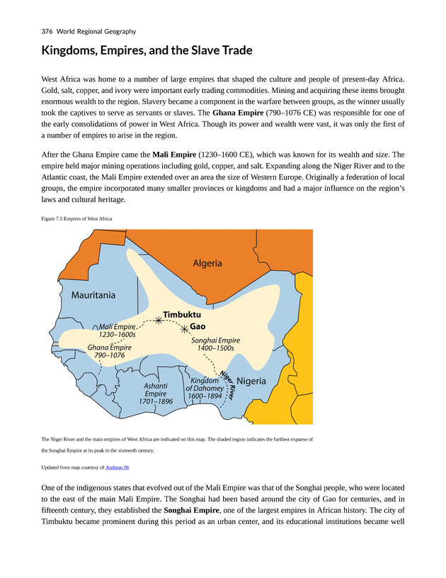 World Regional Geography - Page 376