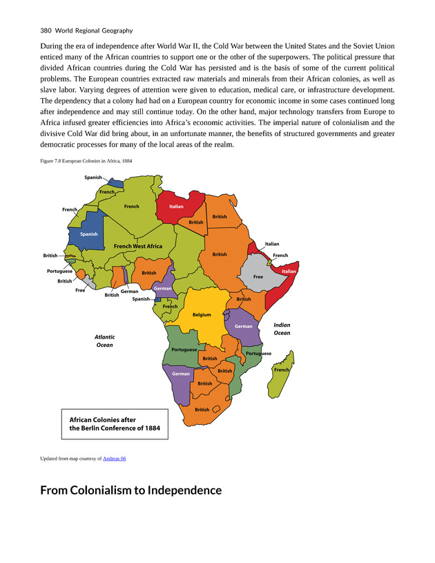 World Regional Geography - Page 380