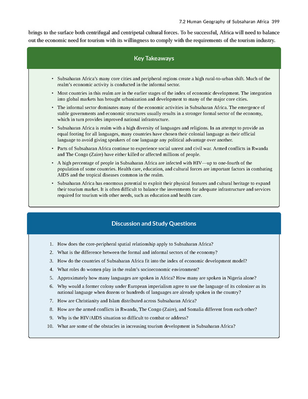 World Regional Geography - Page 399