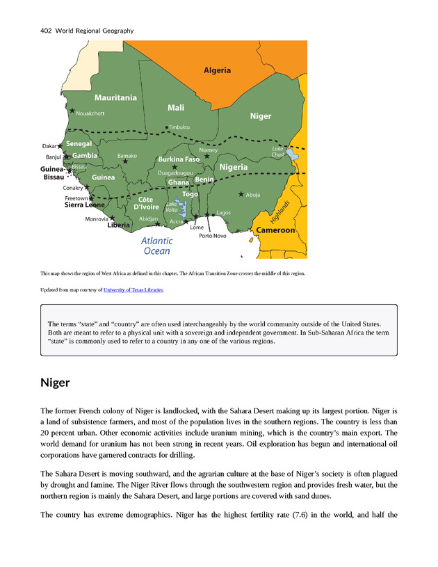 World Regional Geography - Page 402