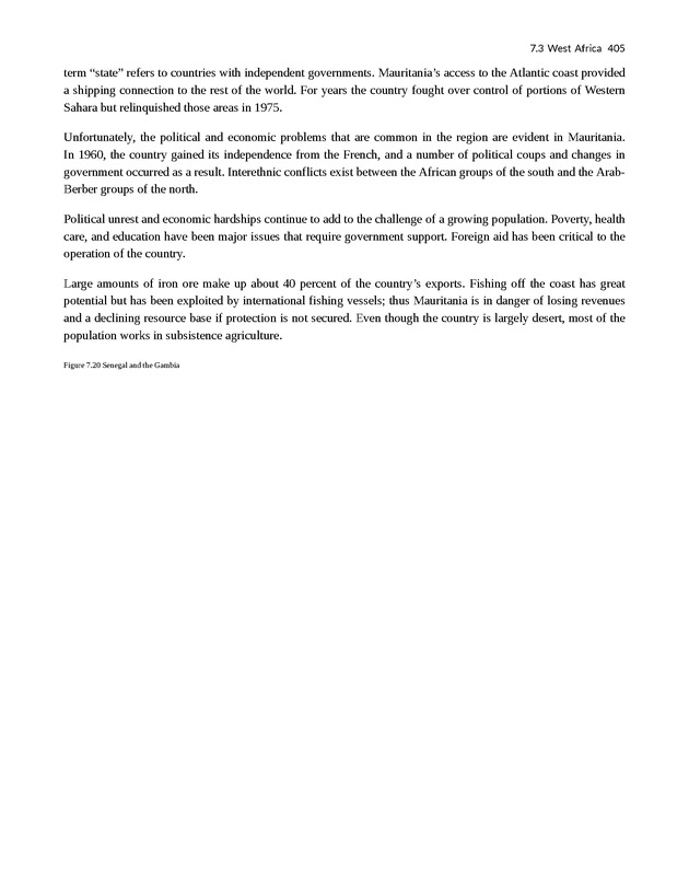 World Regional Geography - Page 405