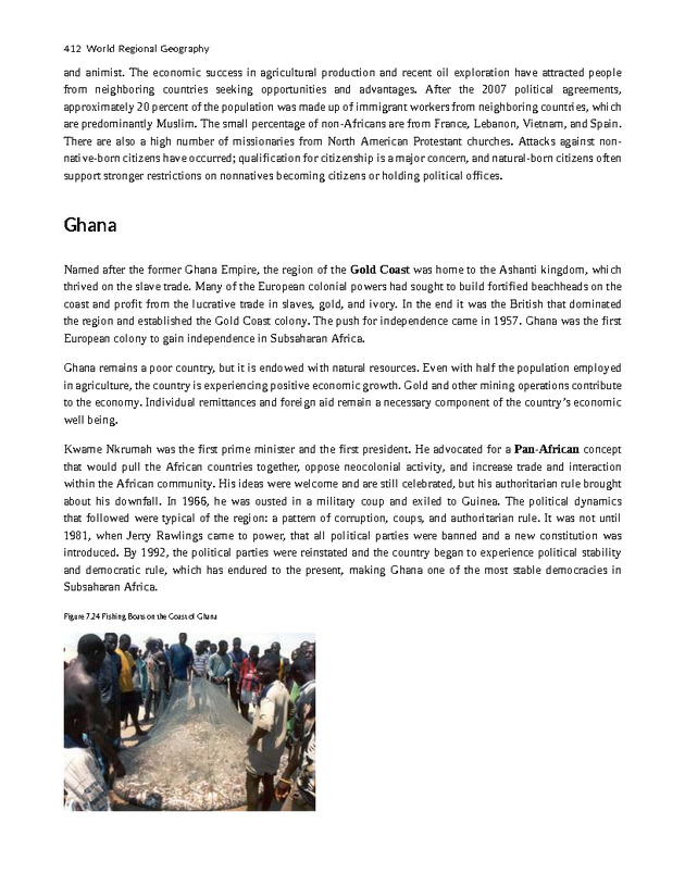World Regional Geography - Page 412