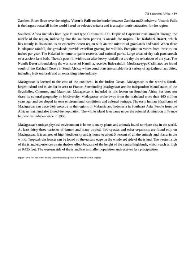 World Regional Geography - Page 459