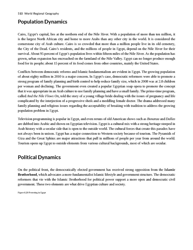 World Regional Geography - Page 510