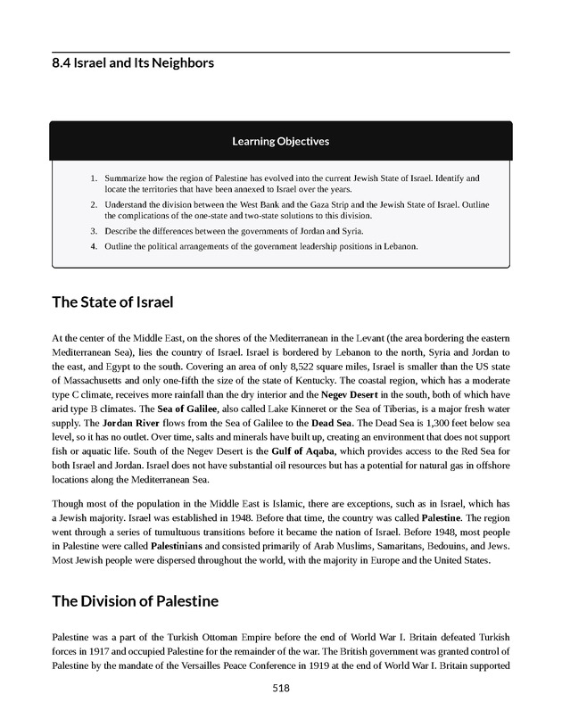 World Regional Geography - Page 518
