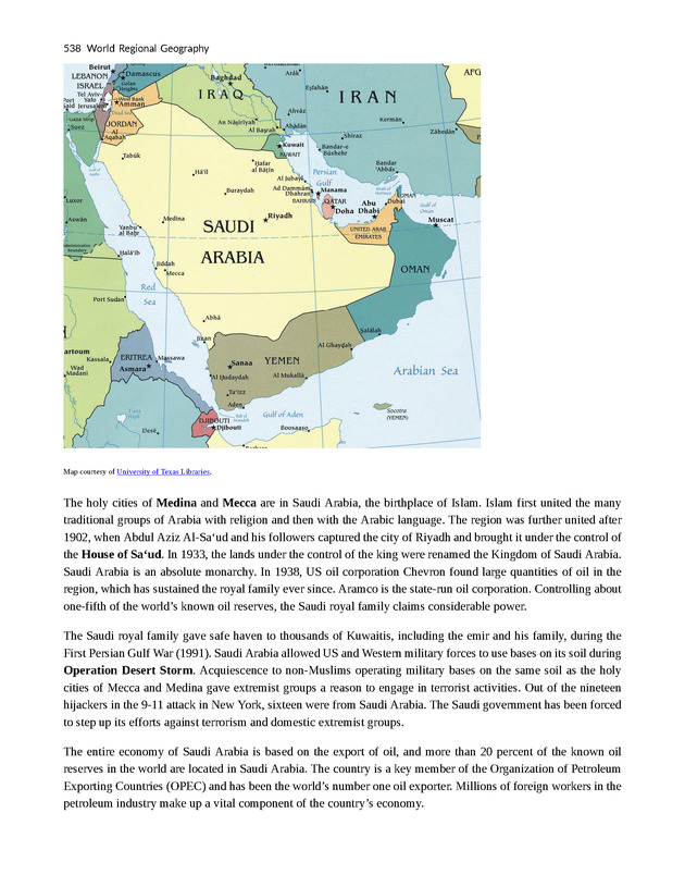 World Regional Geography - Page 538
