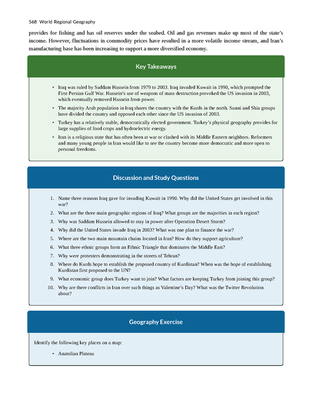 World Regional Geography - Page 568