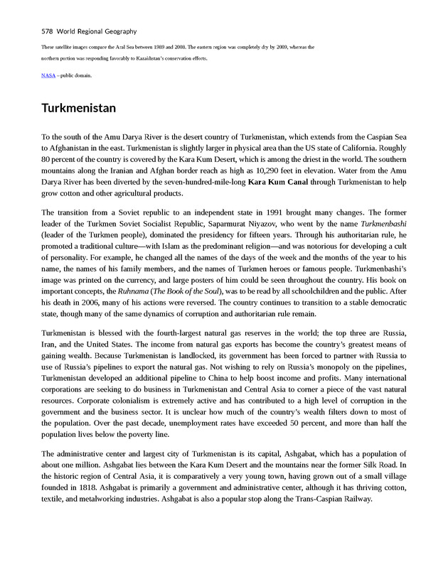 World Regional Geography - Page 578