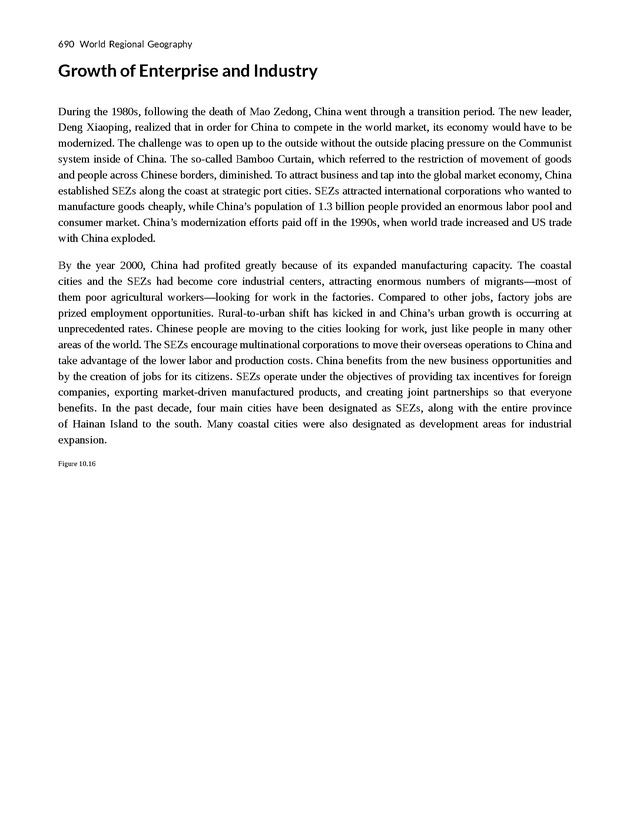 World Regional Geography - Page 690