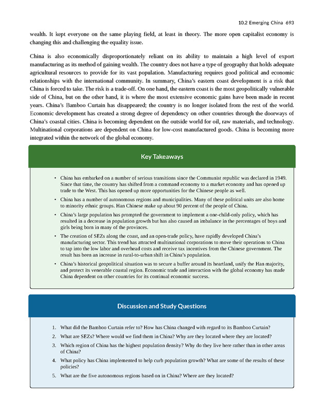 World Regional Geography - Page 693