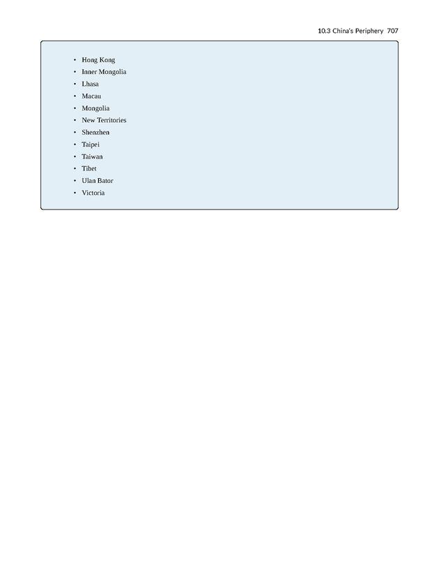 World Regional Geography - Page 707