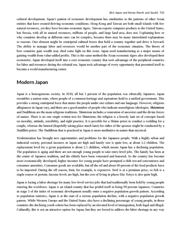 World Regional Geography - Page 715