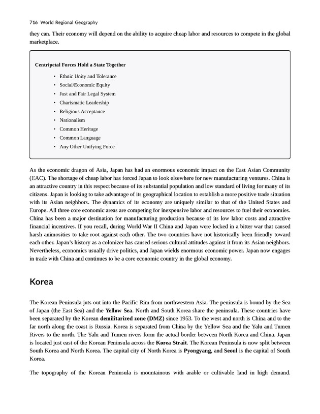 World Regional Geography - Page 716