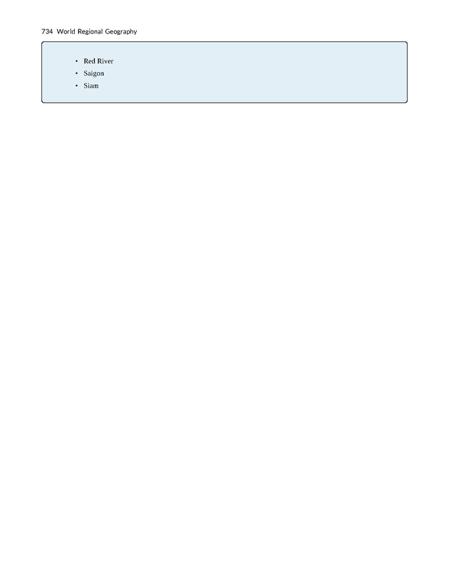 World Regional Geography - Page 734