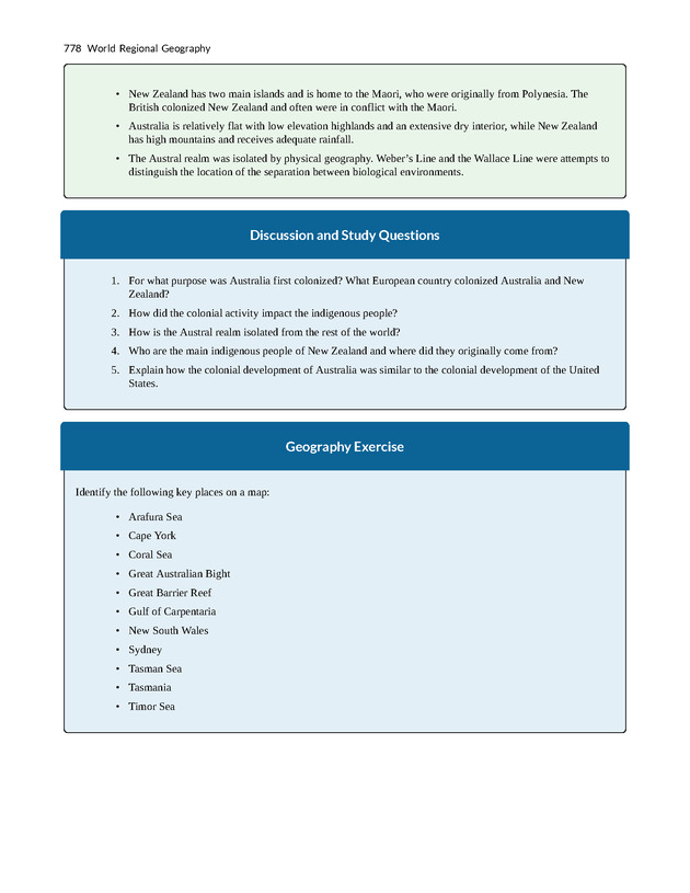 World Regional Geography - Page 778