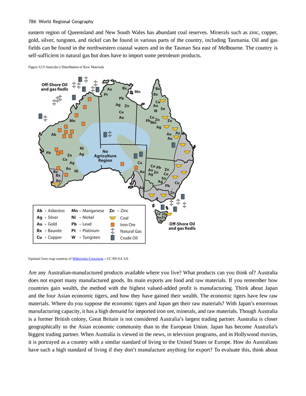 World Regional Geography - Page 786