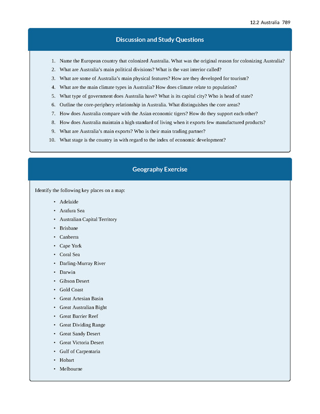 World Regional Geography - Page 789