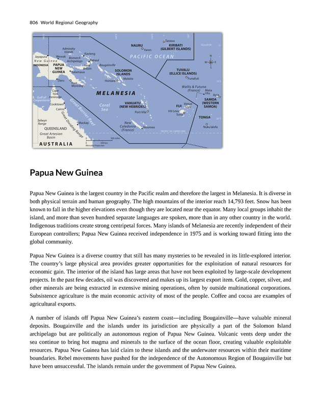 World Regional Geography - Page 806