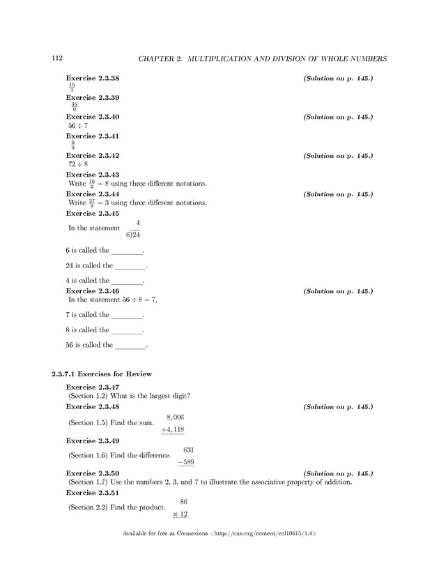Fundamentals of Mathematics - Page 112