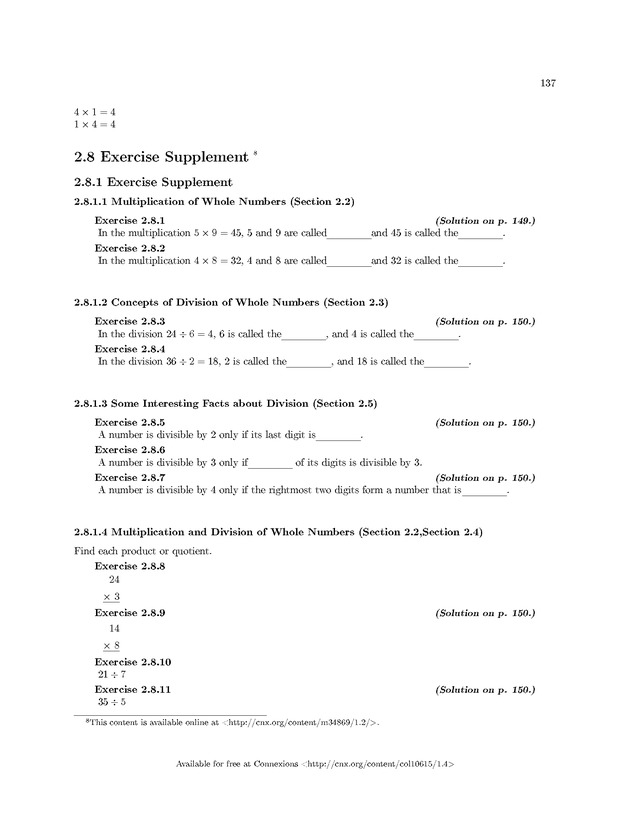 Fundamentals of Mathematics - Page 137