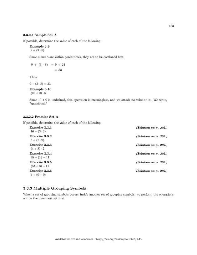 Fundamentals of Mathematics - Page 163