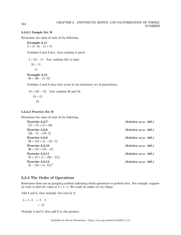 Fundamentals of Mathematics - Page 164