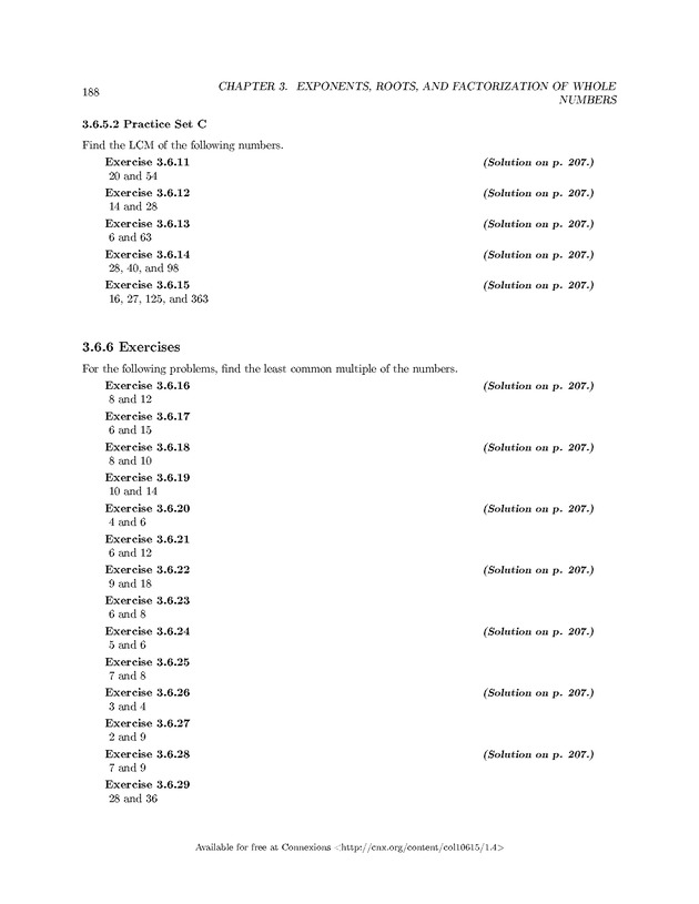 Fundamentals of Mathematics - Page 188
