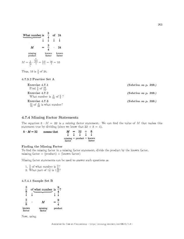 Fundamentals of Mathematics - Page 263