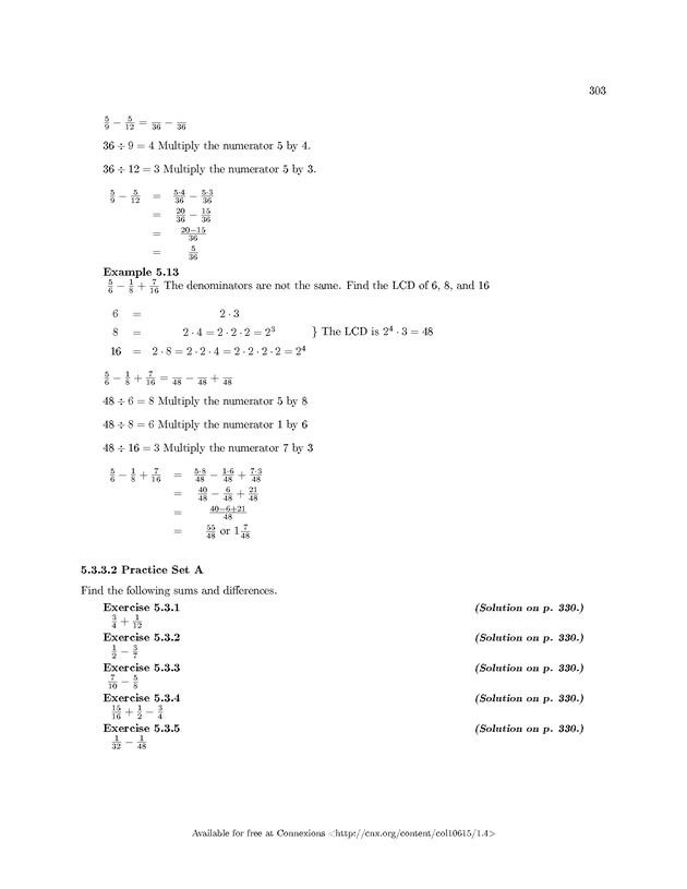 Fundamentals of Mathematics - Page 303