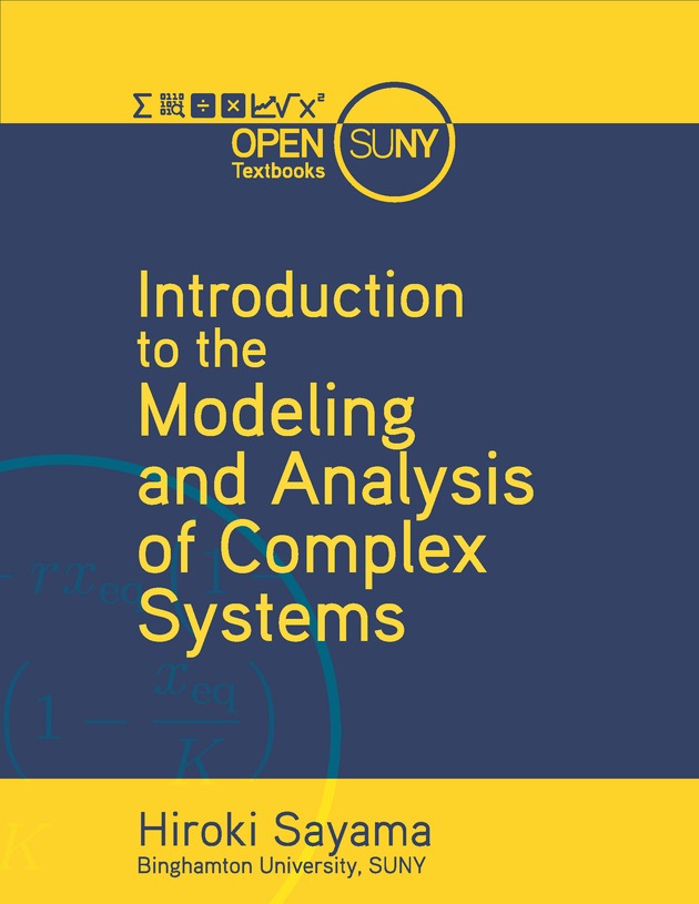 Introduction to the Modeling and Analysis of Complex Systems - Cover 1