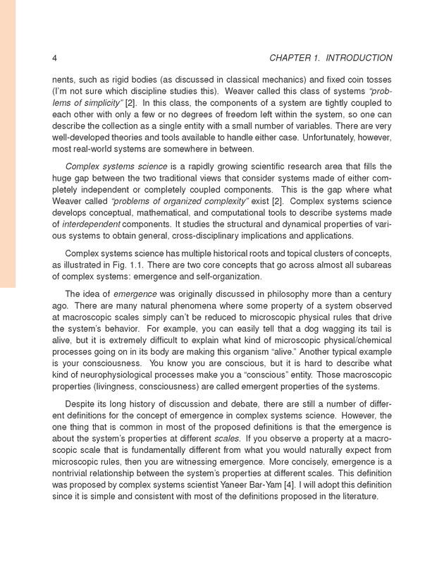 Introduction to the Modeling and Analysis of Complex Systems - Page 4