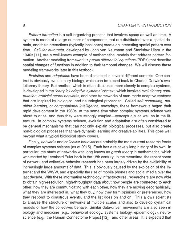 Introduction to the Modeling and Analysis of Complex Systems - Page 8