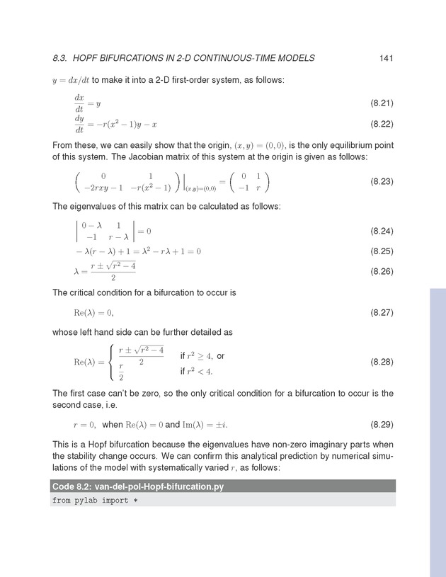 Introduction to the Modeling and Analysis of Complex Systems - Page 141