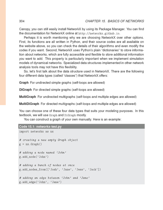 Introduction to the Modeling and Analysis of Complex Systems - Page 304