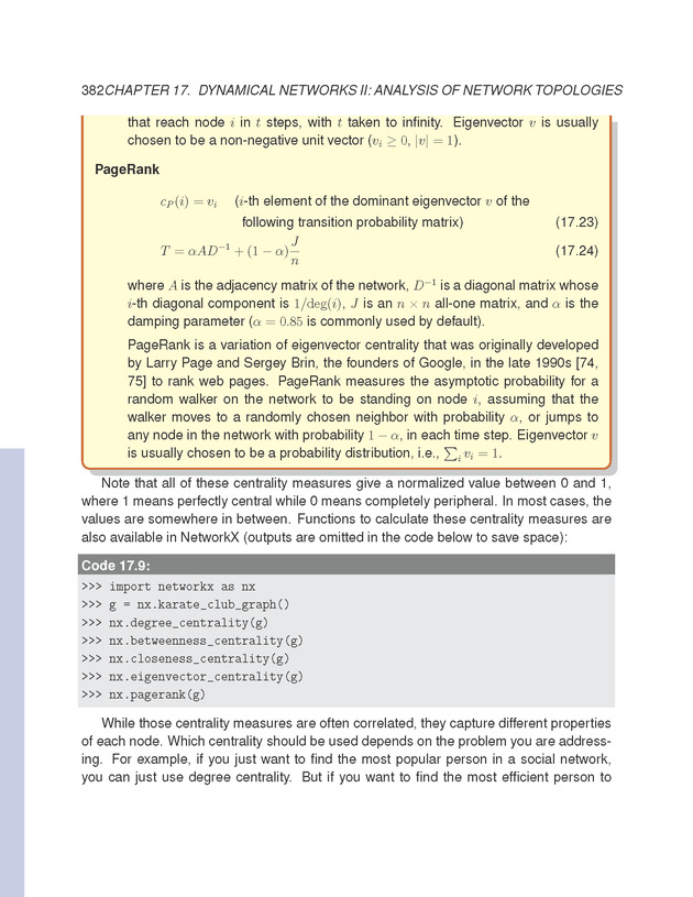 Introduction to the Modeling and Analysis of Complex Systems - Page 382